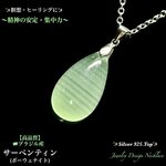 🍀精神の安定💚サーペンティン(ボーウェナイト)✨Silver925Top✨ジュエリー天然石ネックレス💫一点物❗️