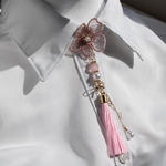 中華風✦優美な桜の襟ブローチ（ラペルピン）