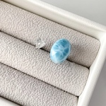 【30%off】『人魚のリボン』ラリマー×ハーキマーダイヤモンドフォークリング