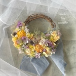 スモークツリー　優しいリース　