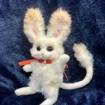 オオミミトビネズミ おこげ 【なつお】アートドール ぬいぐるみ ハンドメイド