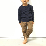 テーパード パンツ  brown〔100/110/120/130〕