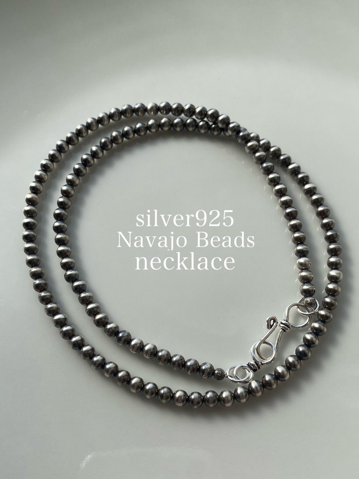 ナバホパール ブレスレット シルバー925 silver925 ビーズ ナバホ