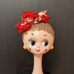 古布リボン髪飾り（大）57★753髪飾り★