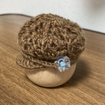 推しぬい用キャスケット 帽子👒