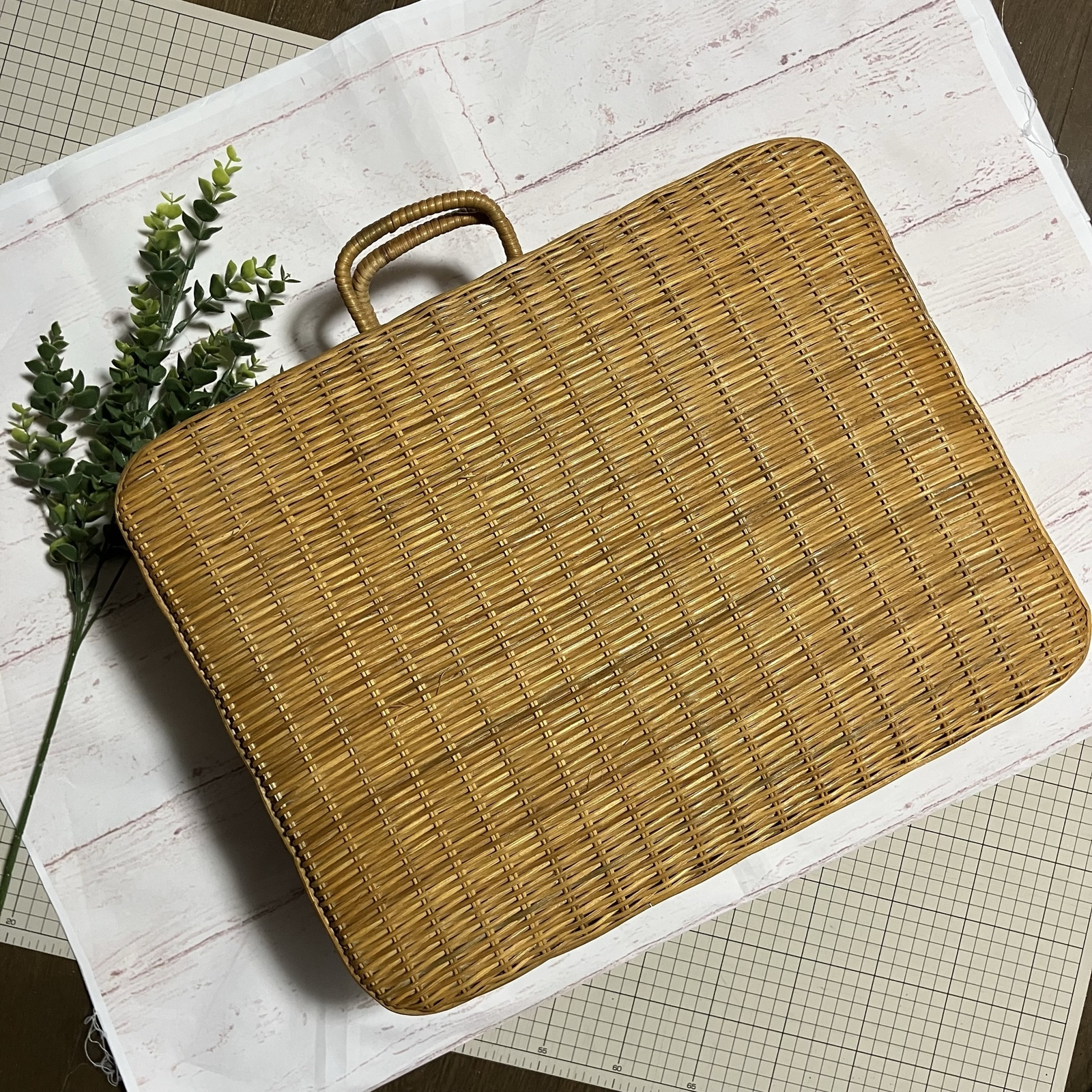 カゴバック　籐　ハンドメイド 楽天市場】【29％OFF】【utatane 籐カゴバッグ バンブー かぎ針