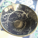 猫とお茶碗