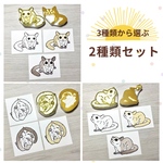 フクロモモンガシリーズ2種類セット〈各体色パーツ付き〉