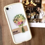 【和紙のお花のインナーシート】フラワーブーケ　ミニブーケ　花束　スマホ　iPhone