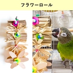 お花とまきまきダンボールのフラワーロール