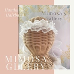 ♯46 フリフリ♡レースリボン　ベビーヘアバンド 女の子　リボンヘアバンド