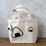 おにぎり柄　ランチバッグ