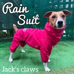 \フルオーダー/ Rain Suit…レインコート/レインロンパース/カッパ/オーダーメイド/フルオーダー/全犬種対応/全サイズ対応/大型犬/中型犬/小型犬