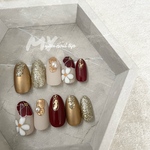 成人式ネイルチップ