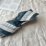 こぎん刺しのワイヤーターバン（緑色）