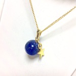 【再販】夜空の星✨ラピス&スター ネックレス