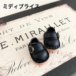 ⚫︎ミディブライス＊黒ベルトシューズ⚫︎