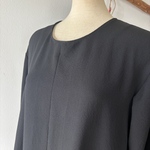 喪服リメイク　着物リメイクワンピース　ちりめん