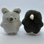 【オーダー品】もぐらべびー、ねずみべびー
