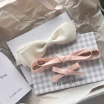 first ribbon set...🎀　はじめてリボン　はじめてヘアアクセ♡ ベビーヘアバンド　新生児フォト　