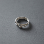 Karen silver ring / ドット