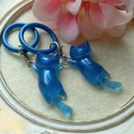 アンブレラマーカー猫（ブルー）