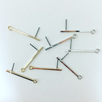 再販 チタンポストピアス バー（キャッチ無し）