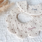 とろりん♡heart bib