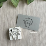 ジンベエザメの着ぐるみハンコ