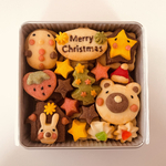 クリスマスクッキー缶