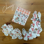 ★再販★【Cherry🍒】女の子のフレークシール