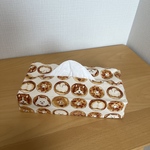 ティッシュボックスカバー◇ベーグルドッグ