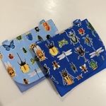 選べる♡ポケット2つ、ティッシュケース付 移動ポケット◆入園入学、男の子、昆虫、ブルー、