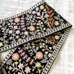[50cmカット] 幅広、インド刺繍リボン
