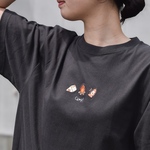【2025新作】Camp!刺繍Tシャツ【スミクロ】メンズ レディース トップス キャンプ キッズ