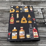 単行本ハードカバー用ブックカバー★You like WHISKY,right?★ウイスキー★ブラック
