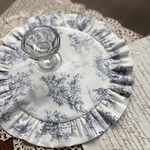 トワルドジュイ　フリルマット