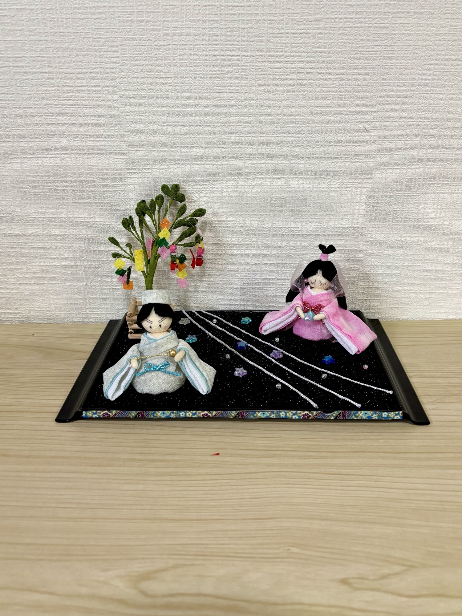 ちりめん細工　創作人形　ハンドメイド ちりめん細工の蓮の花とうさぎ - sekijyosann1 | minne byGMO