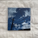【blue sky No.1】　アクリル画〔原画〕