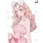 【O29】teatea.オリジナル 人物ステッカー