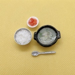 ミニチュア韓国の朝ご飯