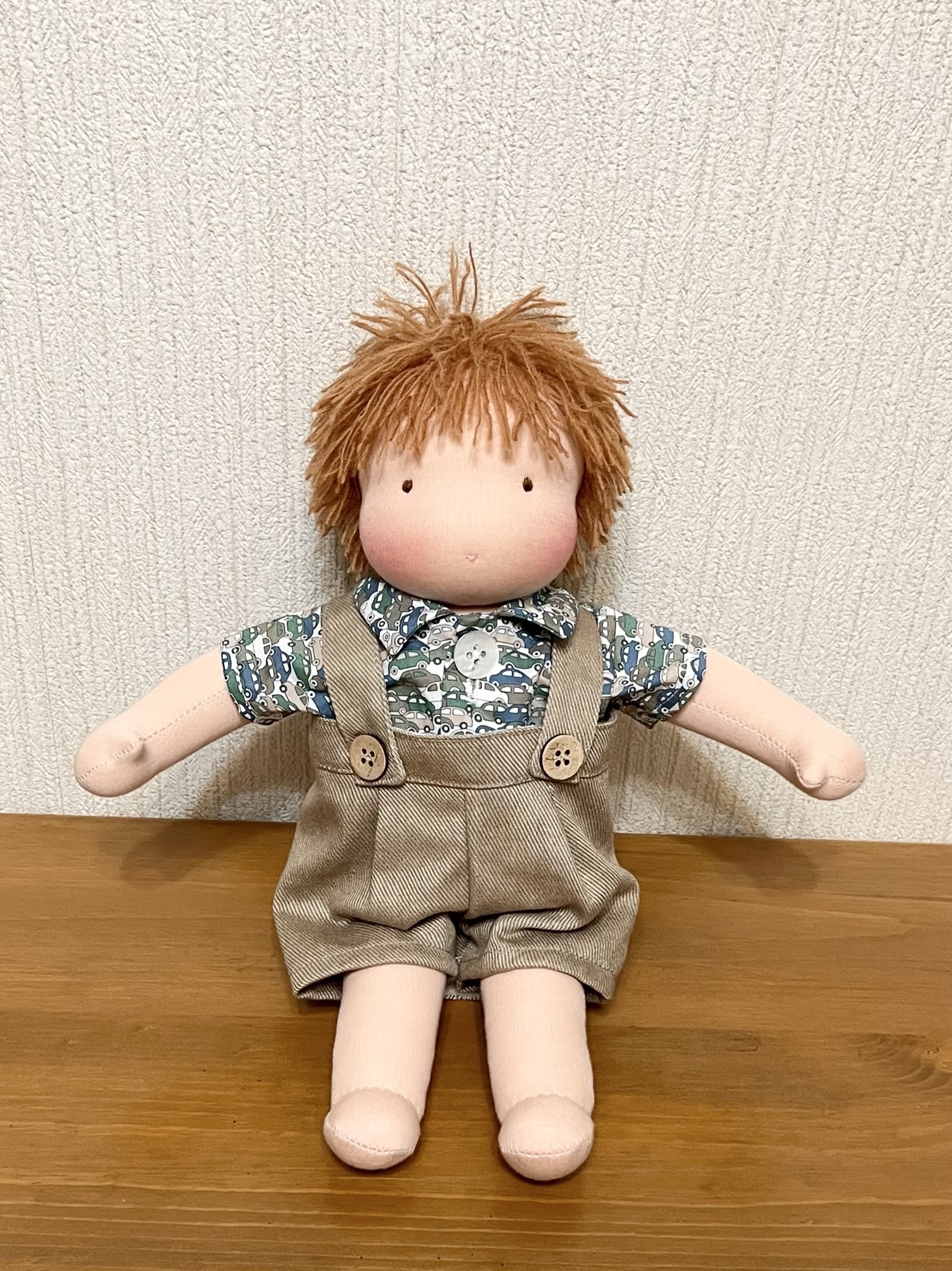 ハンドメイド　お人形 カントリードール♡ハンドメイド♡お人形♡ミニドール♡ - メルカリ