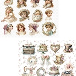 6月新作  コラージュシート  Victorian