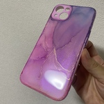 アルコールインクアート　スマホケース