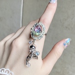 〜小さな花壇"海の親友"🪼🐬リング〜