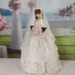 momoko用ウエディングドレス