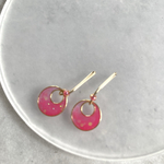 pink pink   ピアス　ドール用