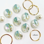 【8点】ꫛꫀꪝ✧‧˚miniカルピスBeans🥚ピアス‪/イヤリング‪❤︎‬