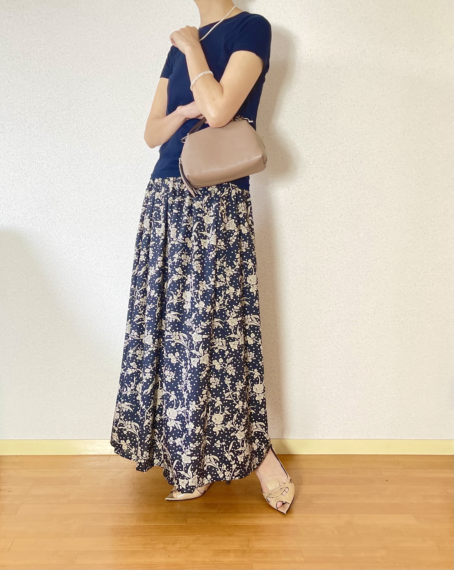 ハンドメイドリバティタナローンギャザースカート サイズSから4L】リバティ生地 タナローン ギャザースカート