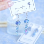 【再販】紫陽花色の海月🪼(ピアス,イヤリング)